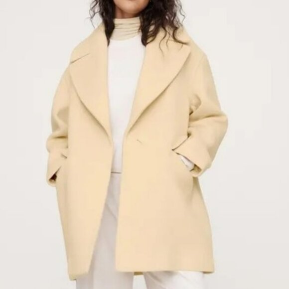 Banana Republic Jackets & Blazers - SOLD❣️NWT Banana Republic Double Faced Wool Blend Peacoat Size Small